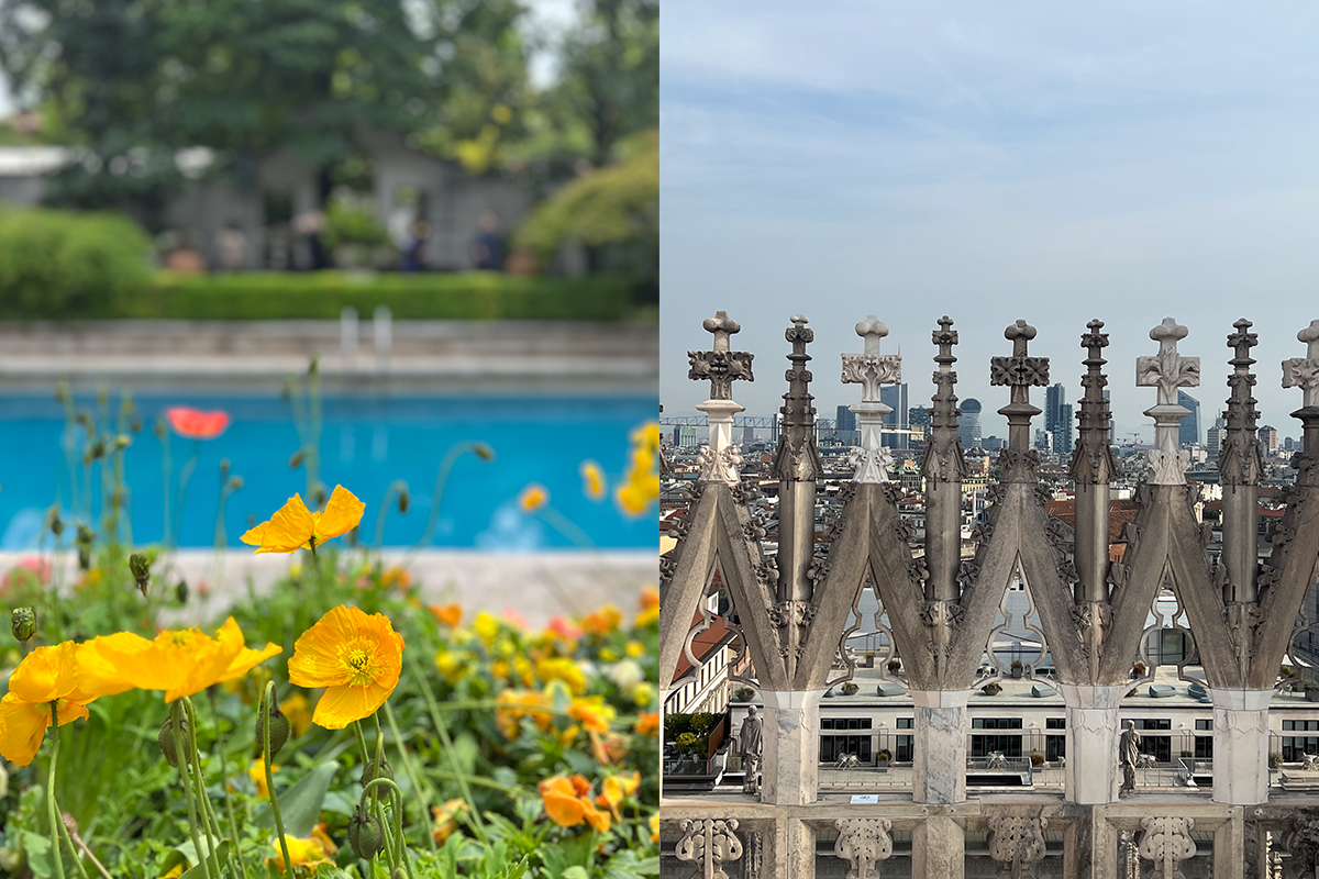 Hereinspaziert, hier ist es so chic wie in Mailand!