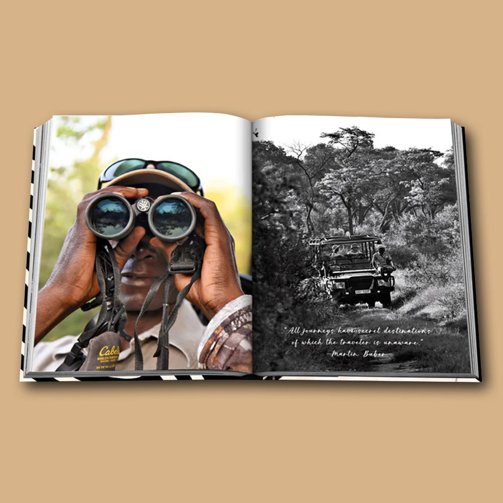 Buch African Adventures - The Greatest Safari on Earth, Inhalt