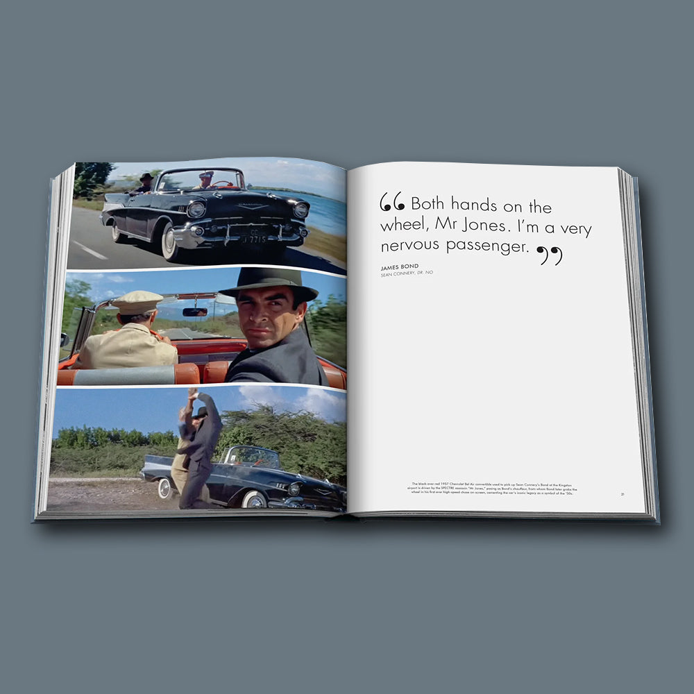 Buch James Bond Cars von Assouline im Farbton Blau