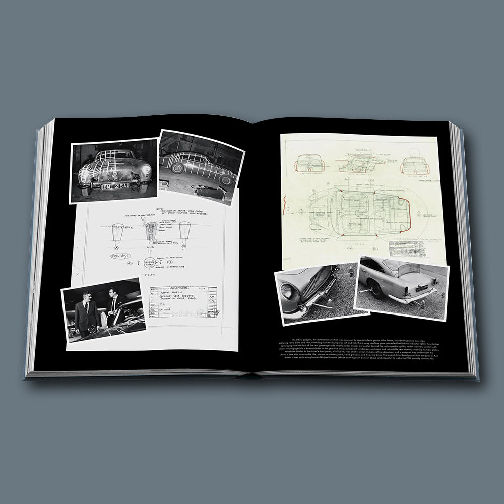 Buch James Bond Cars von Assouline im Farbton Blau