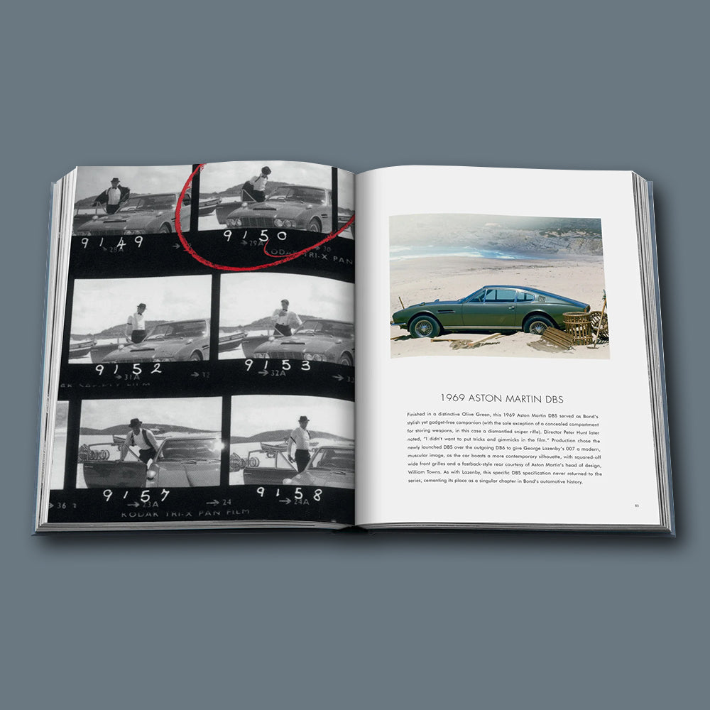 Buch James Bond Cars von Assouline im Farbton Blau