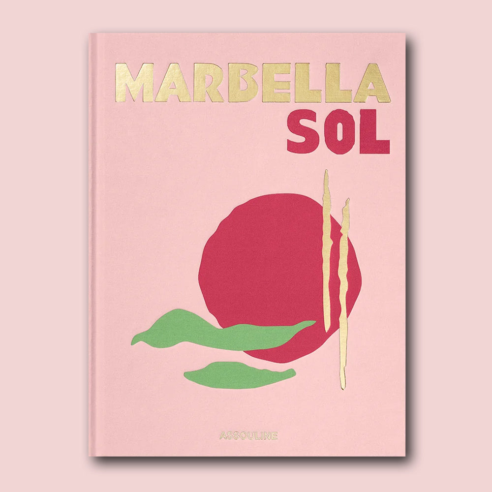 Buch Marbella Sol von Assouline, Farbe Rosa