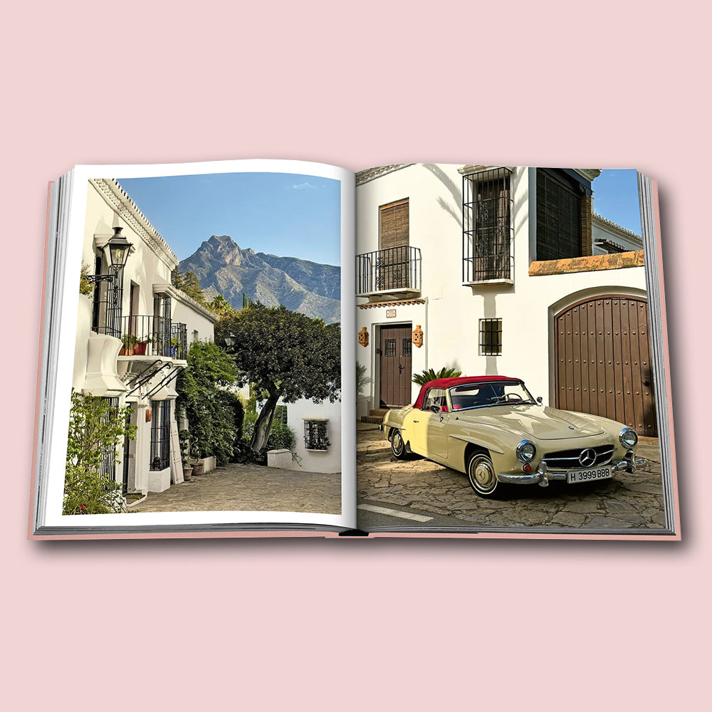 Buch Marbella Sol von Assouline, Farbe Rosa