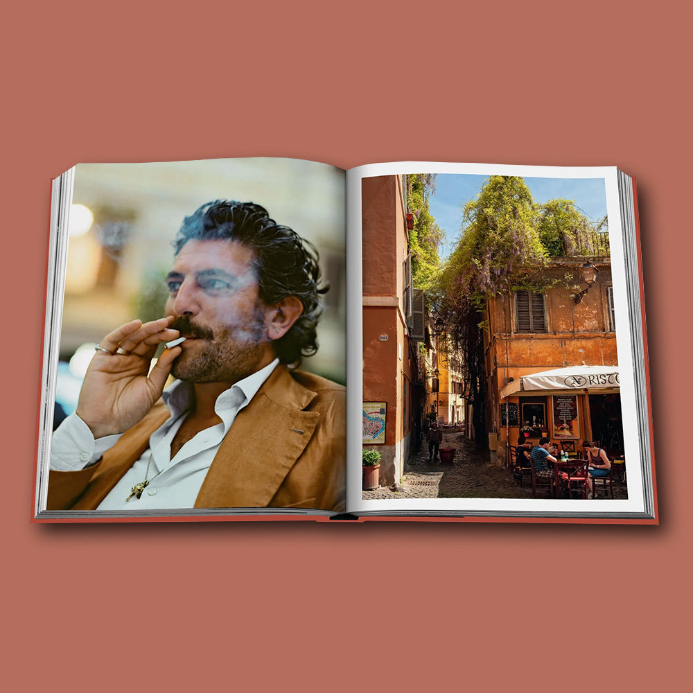 Buch Roma Eterna von ASSOULINE im Farbton Rot