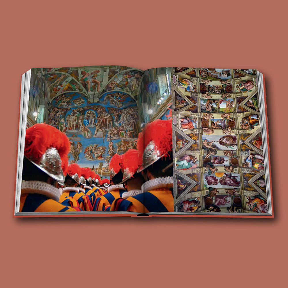 Buch Roma Eterna von ASSOULINE im Farbton Rot