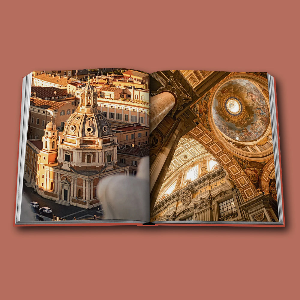 Buch Roma Eterna von ASSOULINE im Farbton Rot