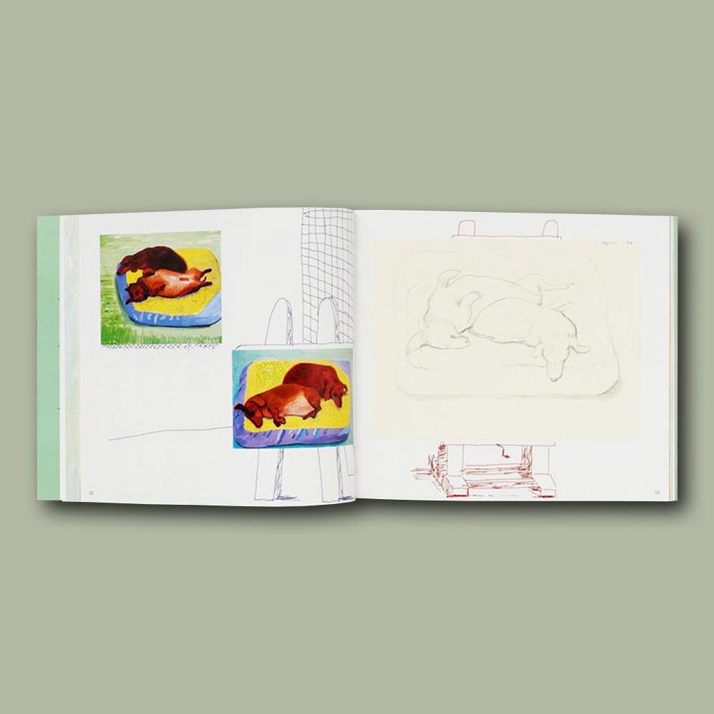 Buch David Hockney's Dog Days von Thames Hudson