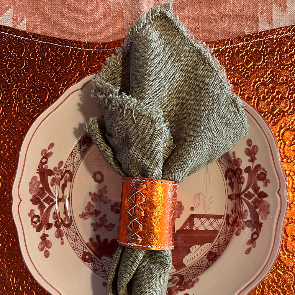 Serviette von Aqua Viero im Farbton Natural, Beige