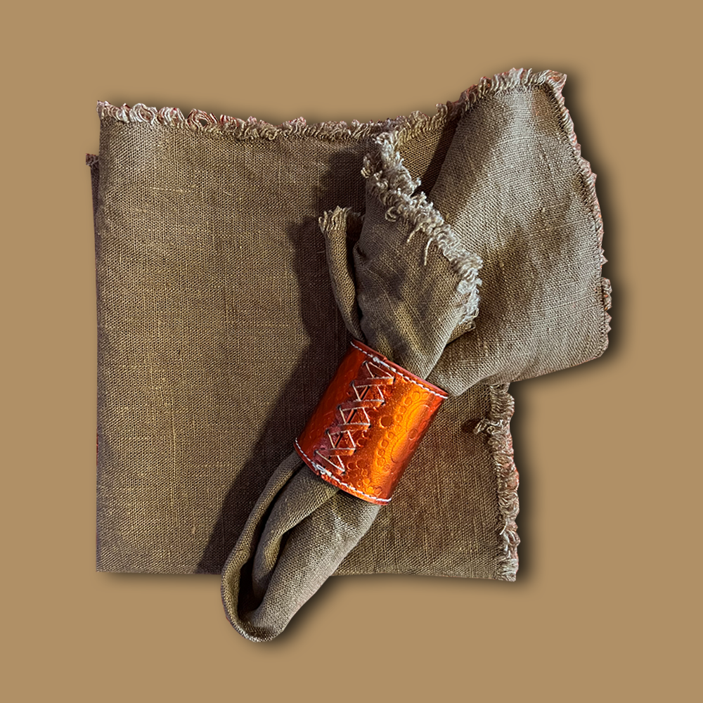 Serviette von Aqua Viero im Farbton Natural, Beige