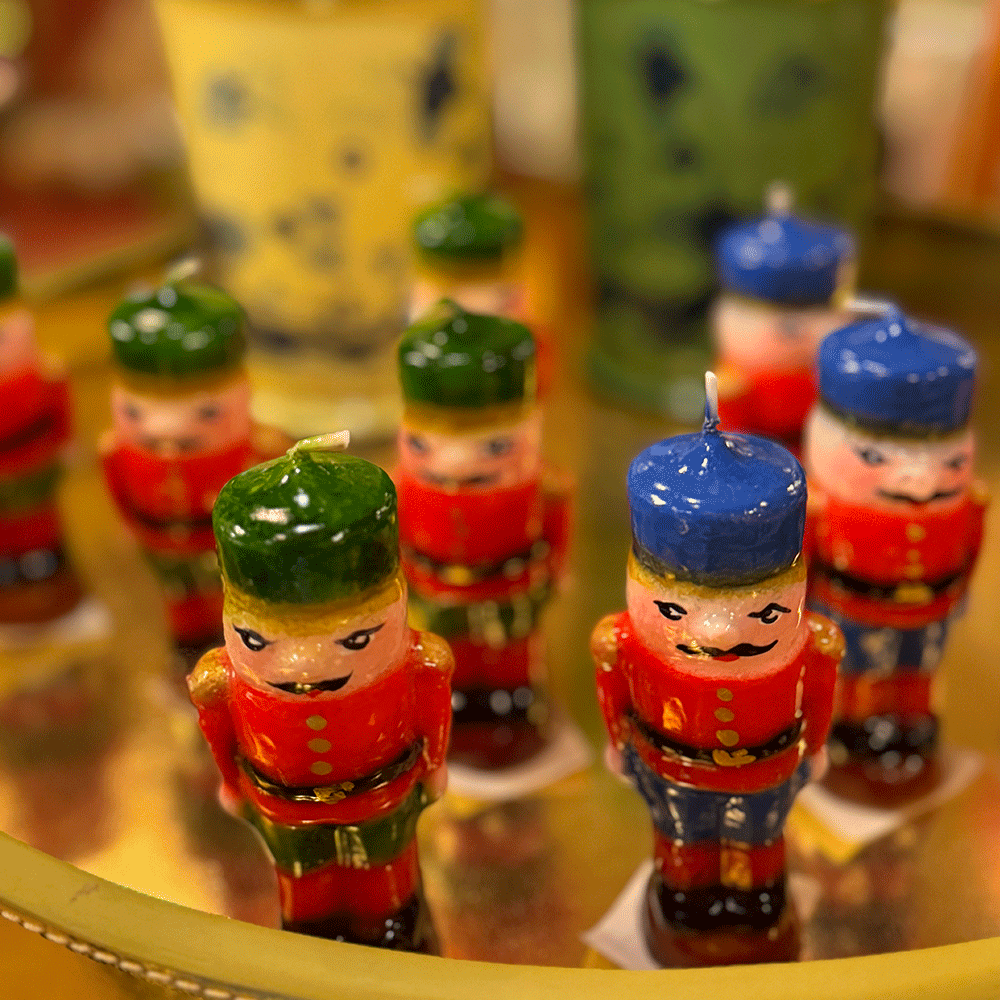 Kerze Weihnachten - Nussknacker, piccolo