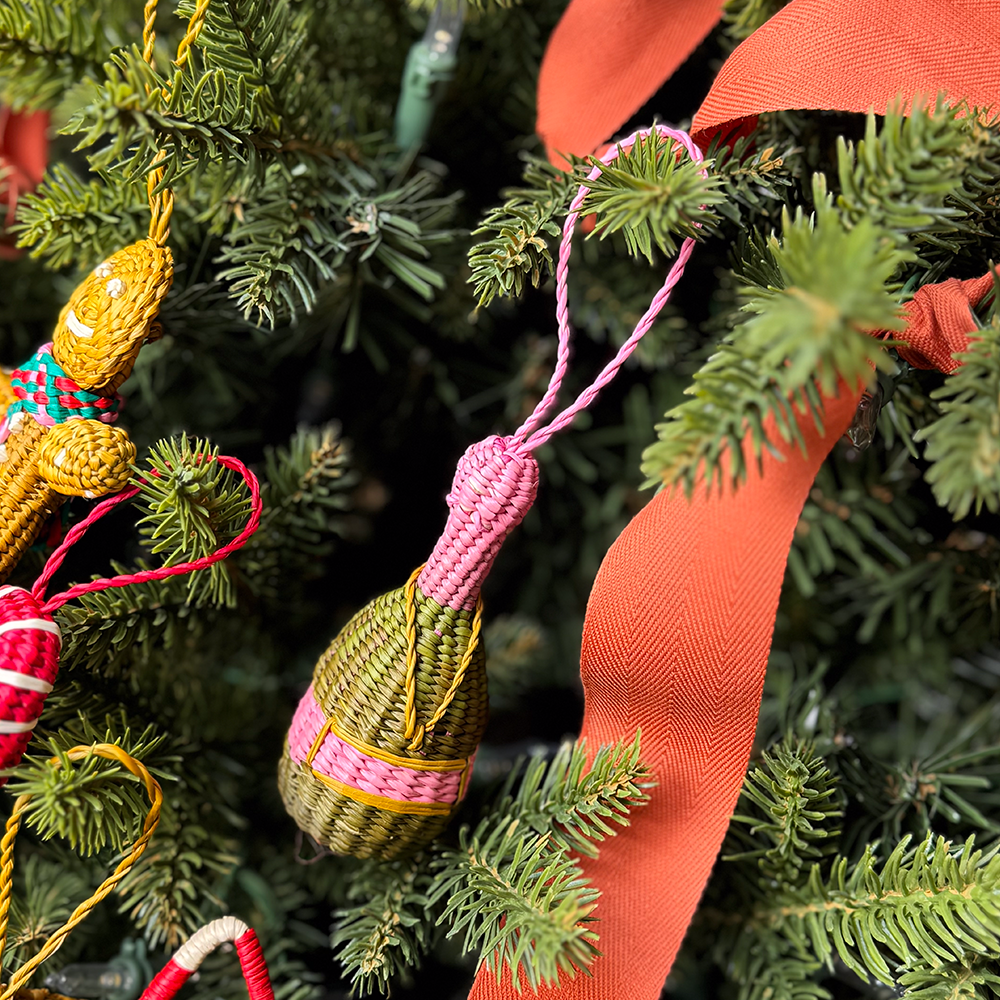 Weihnachtsanhänger - Champagne