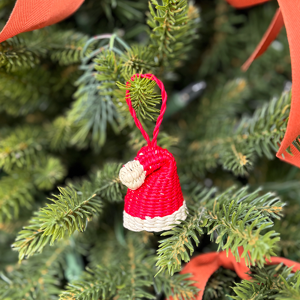 Weihnachtsanhänger - Santa Hat