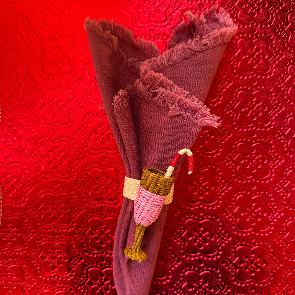 Serviettenring CHRISTMAS - Candy Cane Mimosa