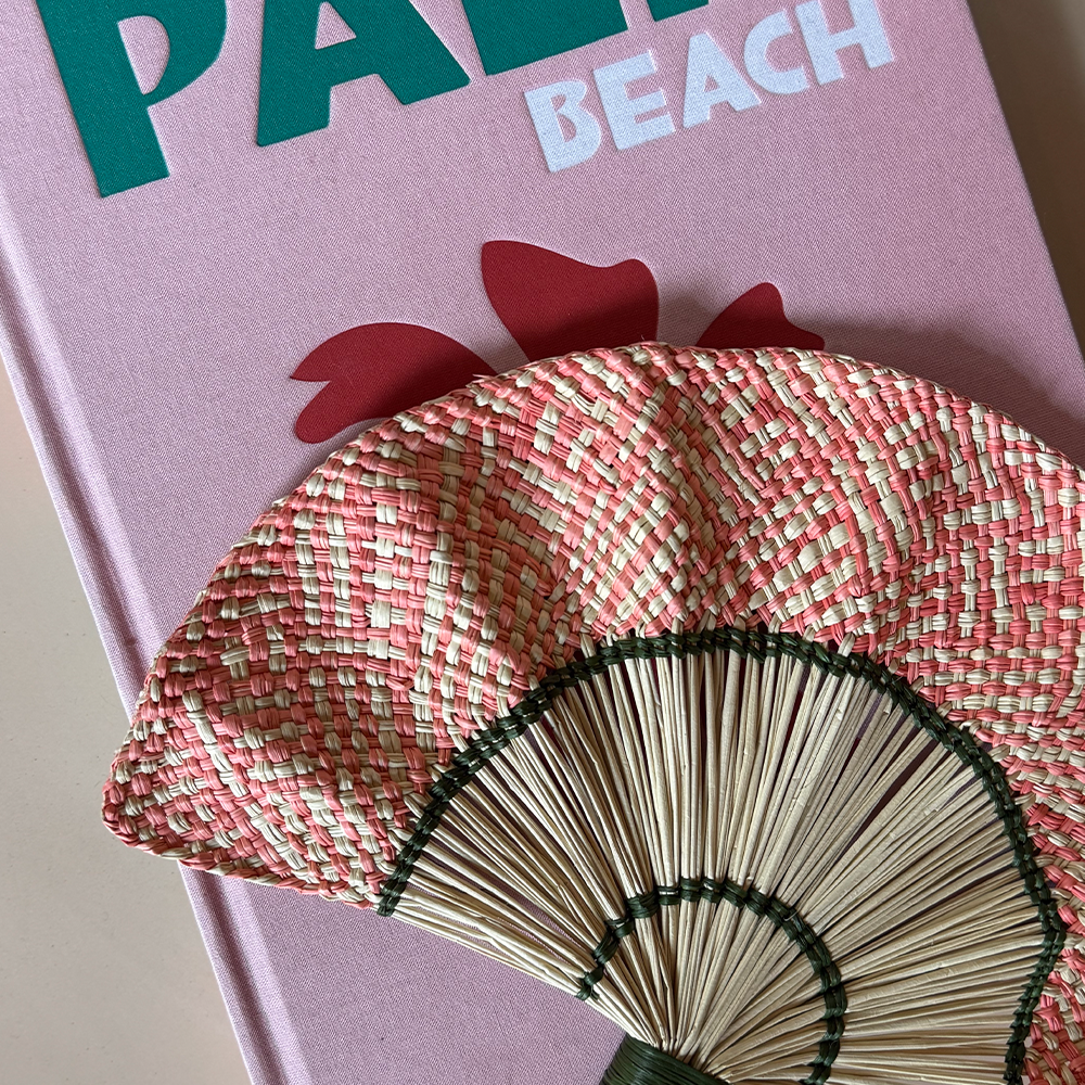 Fächer TOQUILLA FRILLY im Farbton light pink von Coro Cora