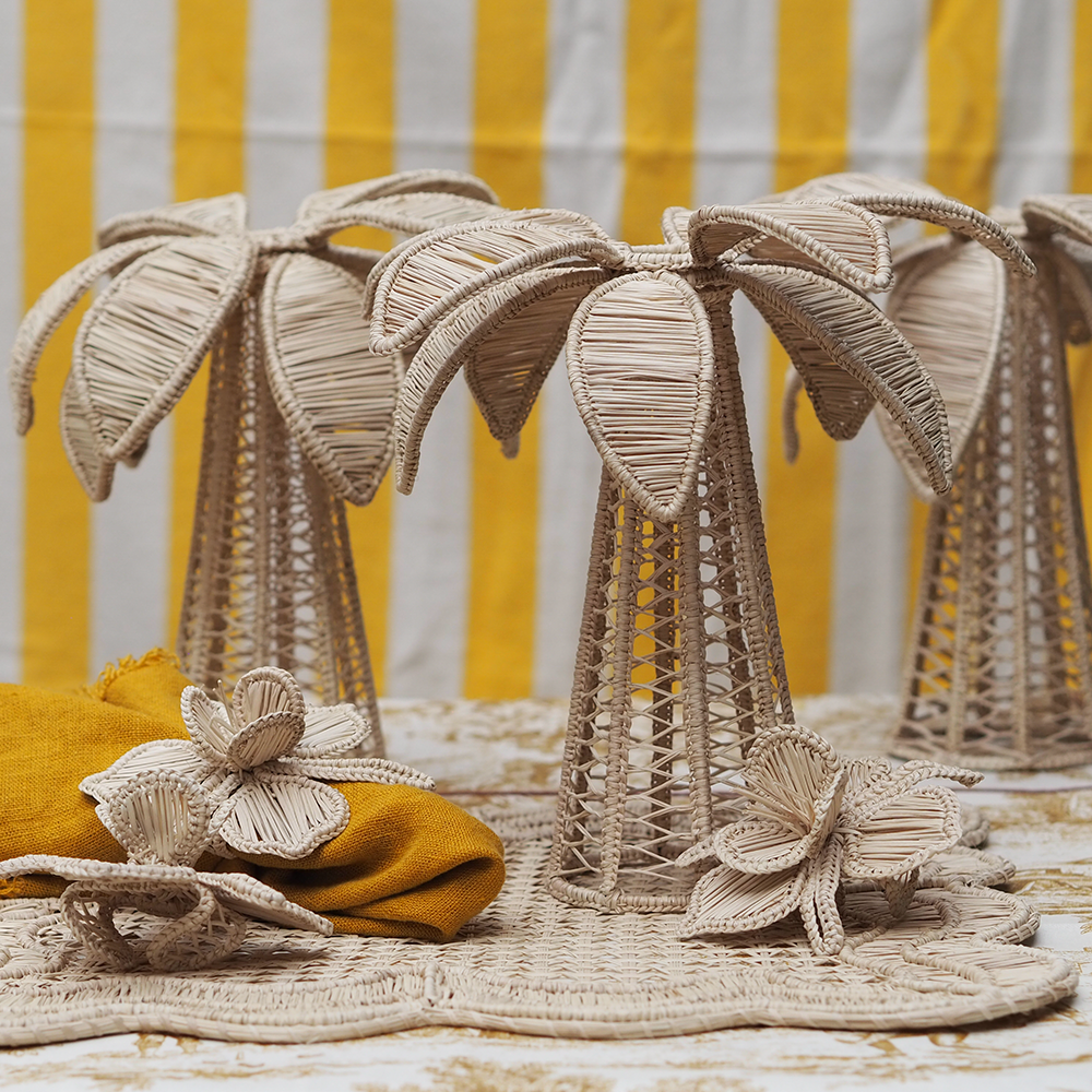 Kerzenständer PALME medium - natural