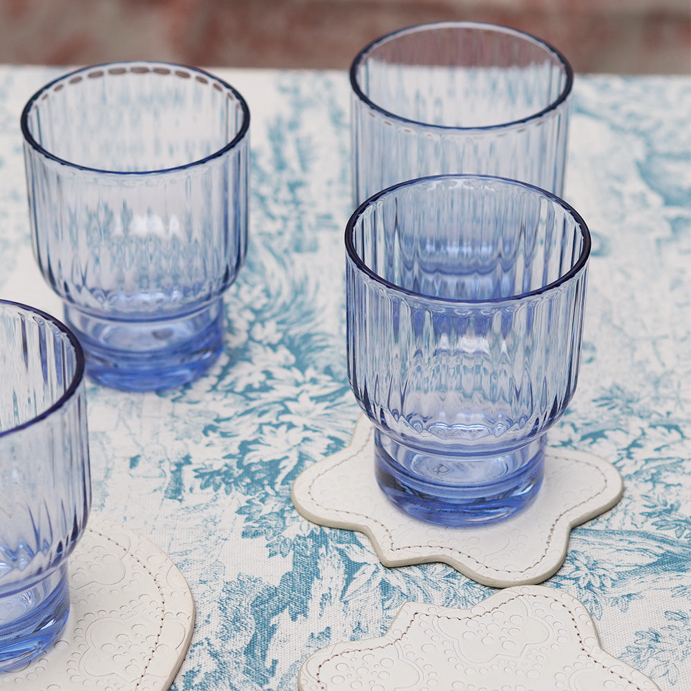 Wasserglas VERTICAL aus Acrylglas von Fiorirà un Giardino im Farbton Blau