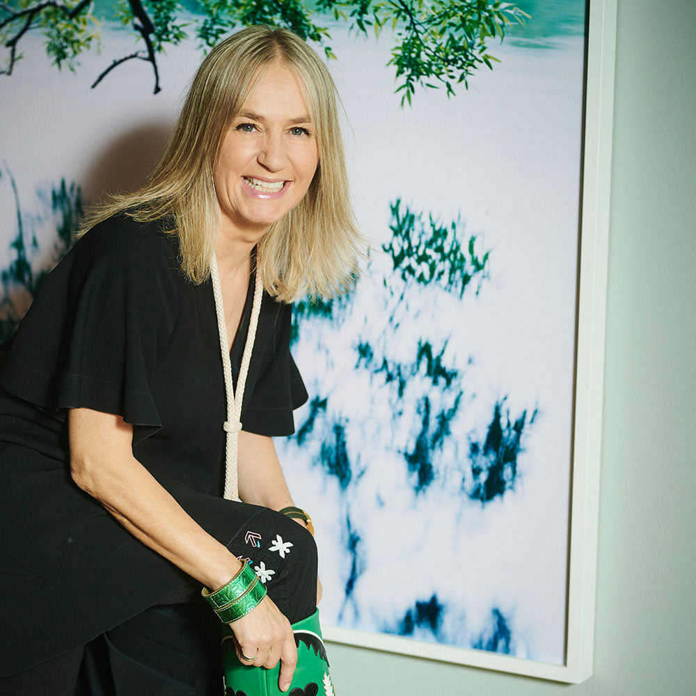 Kette VERSAILLES aus Leder im Farbton Bamboo als Halskette