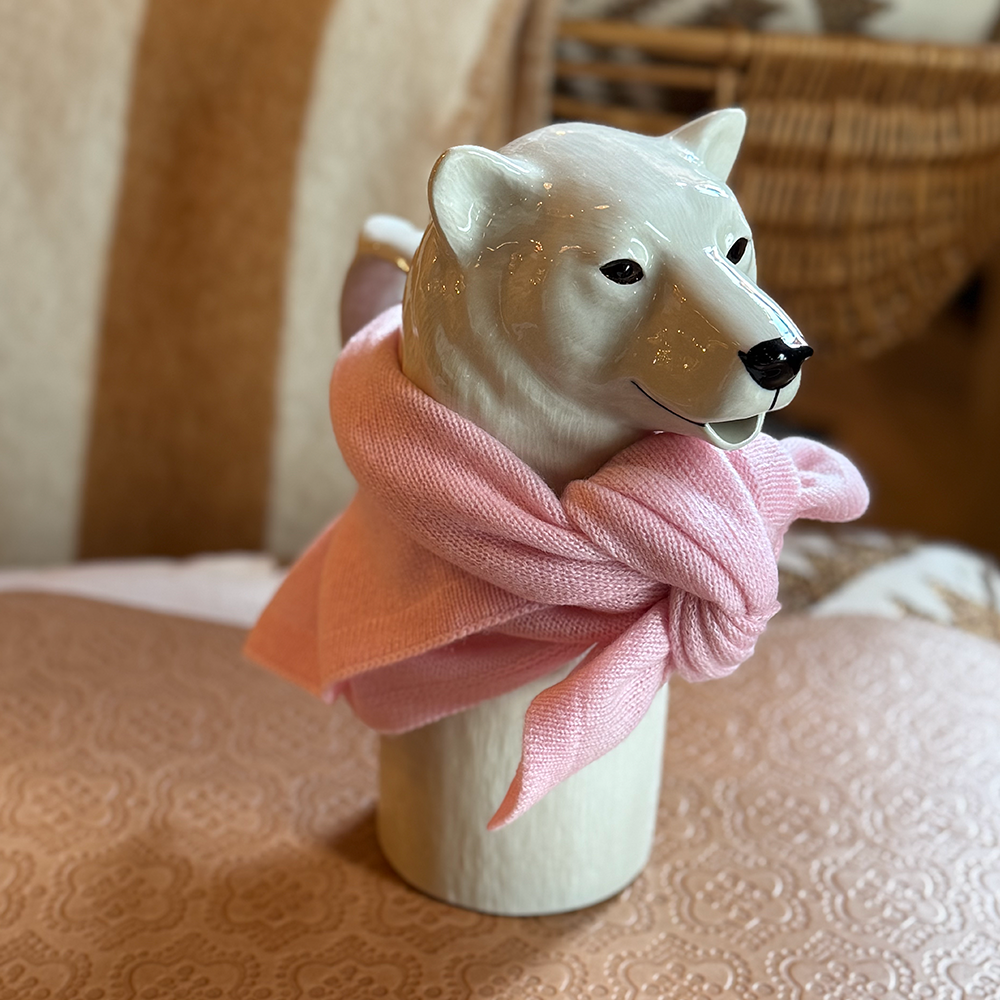 Kaschmirschal MINI SCARF - rosa