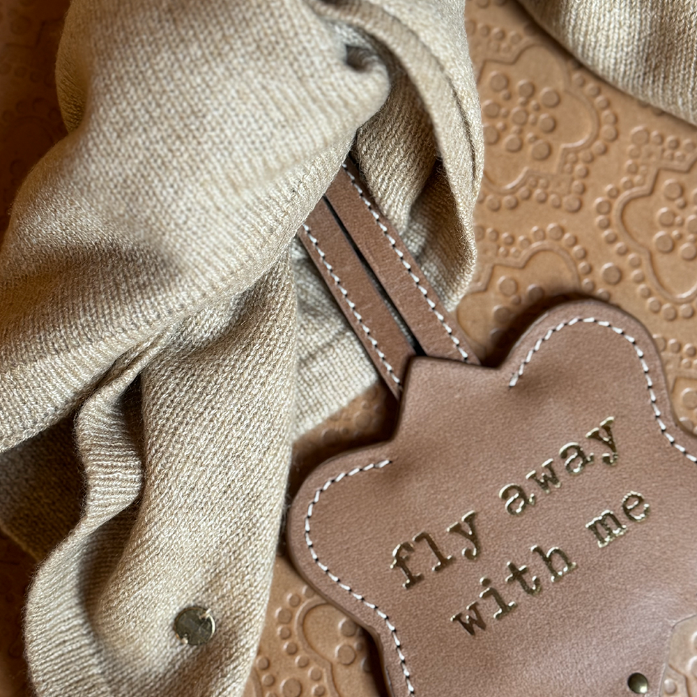 Kaschmirschal MINI SCARF - beige