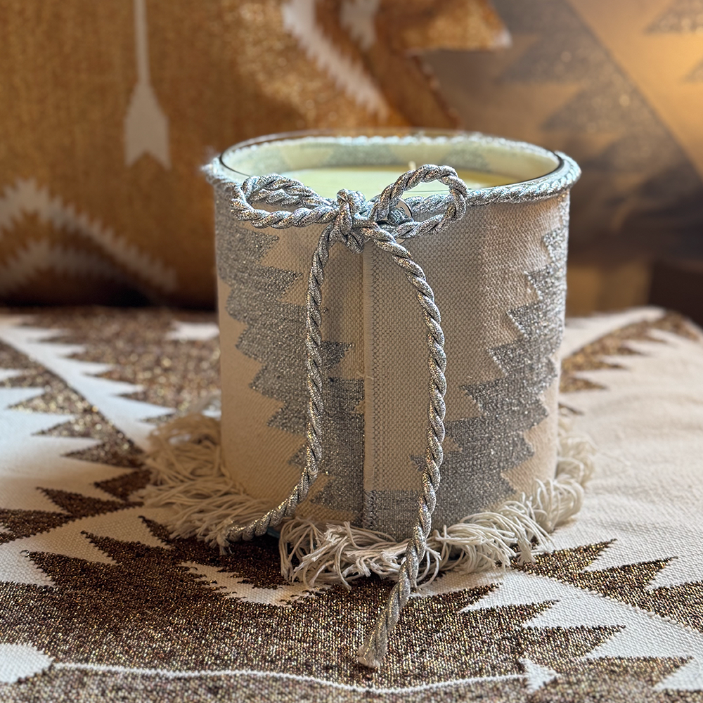 Duftkerze NAVAJO silver - extra large