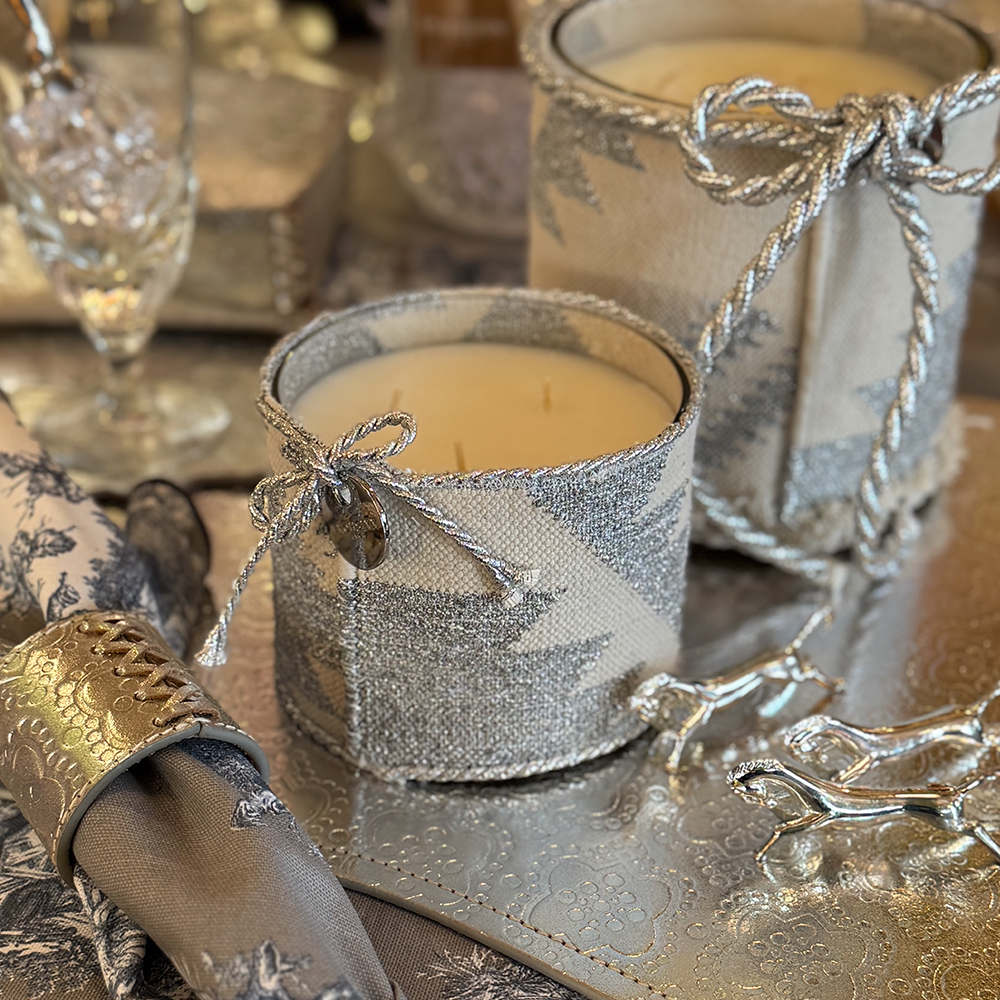 Duftkerze NAVAJO silver - medium