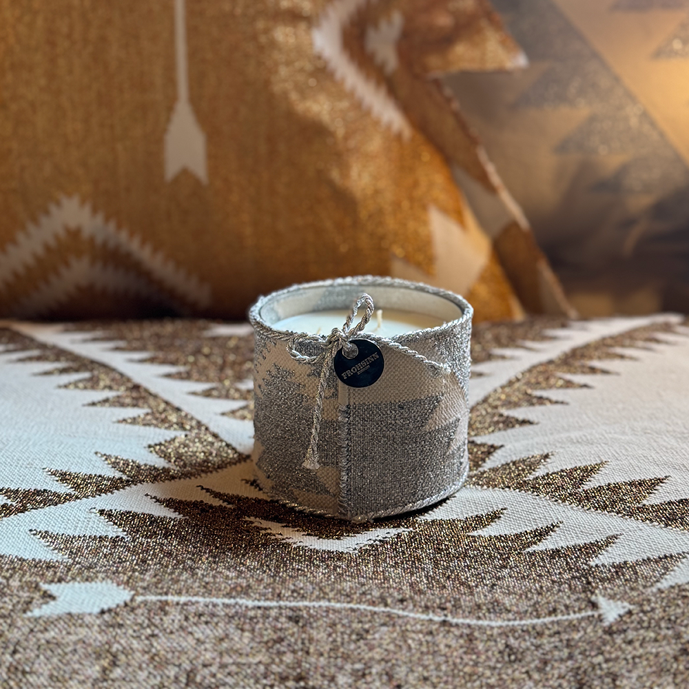 Duftkerze NAVAJO silver - medium