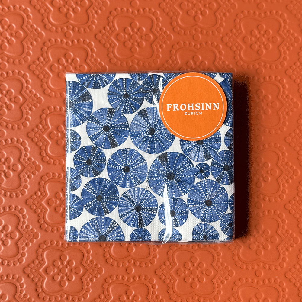 Cocktailserviette PPD - Ocean Urchins von Paperproductions