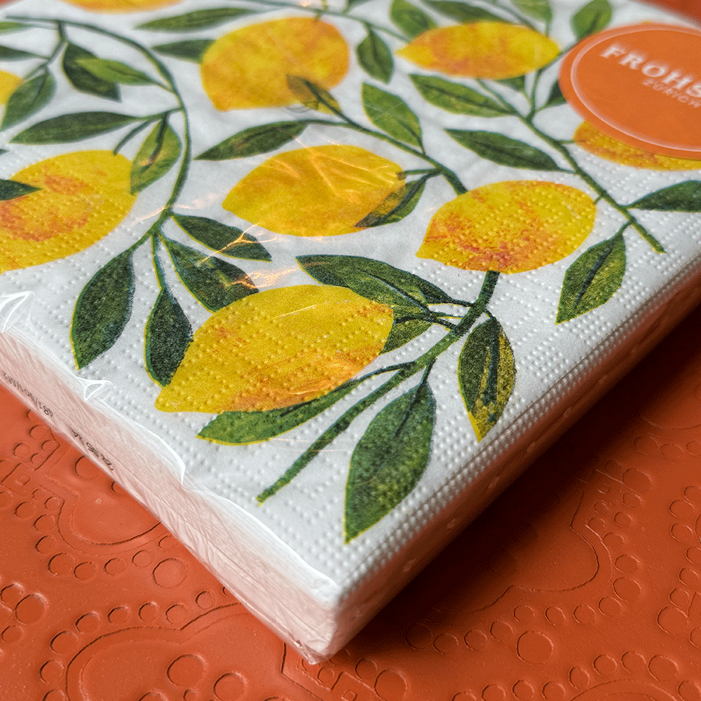 Serviette PPD - Tracey's Citronella von Paperproducts Design