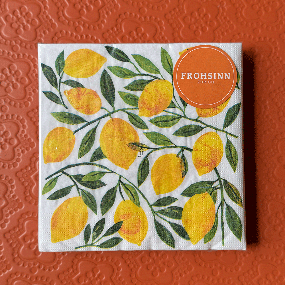 Serviette PPD - Tracey's Citronella von Paperproducts Design