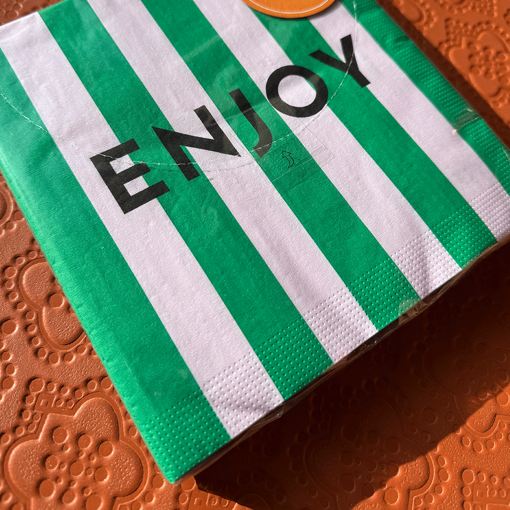 Serviette PPD im Formart Enjoy Design von Paperproducts Design