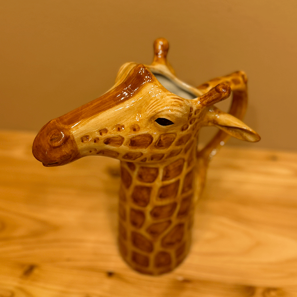 Giraffen Krug aus Keramik von Quail Ceramics