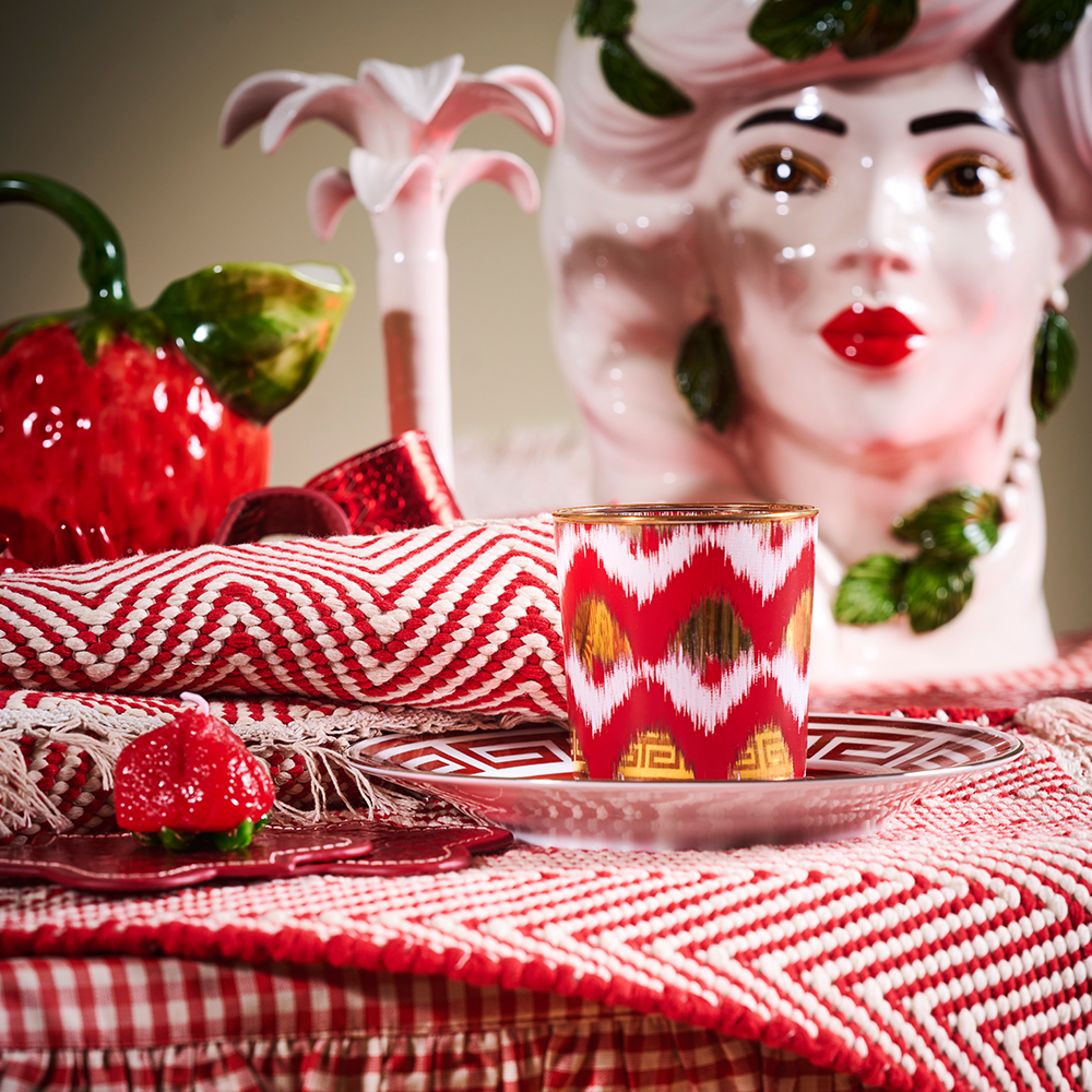 Ceramic jug - strawberry