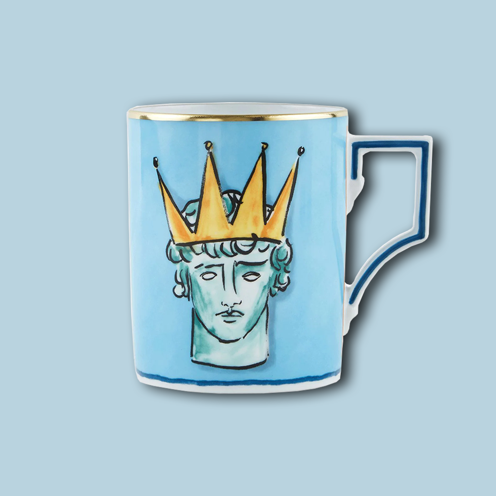 Tasse IL VIAGGIO DI NETTUNO im Farbton Sea Blue von Ginori 1735