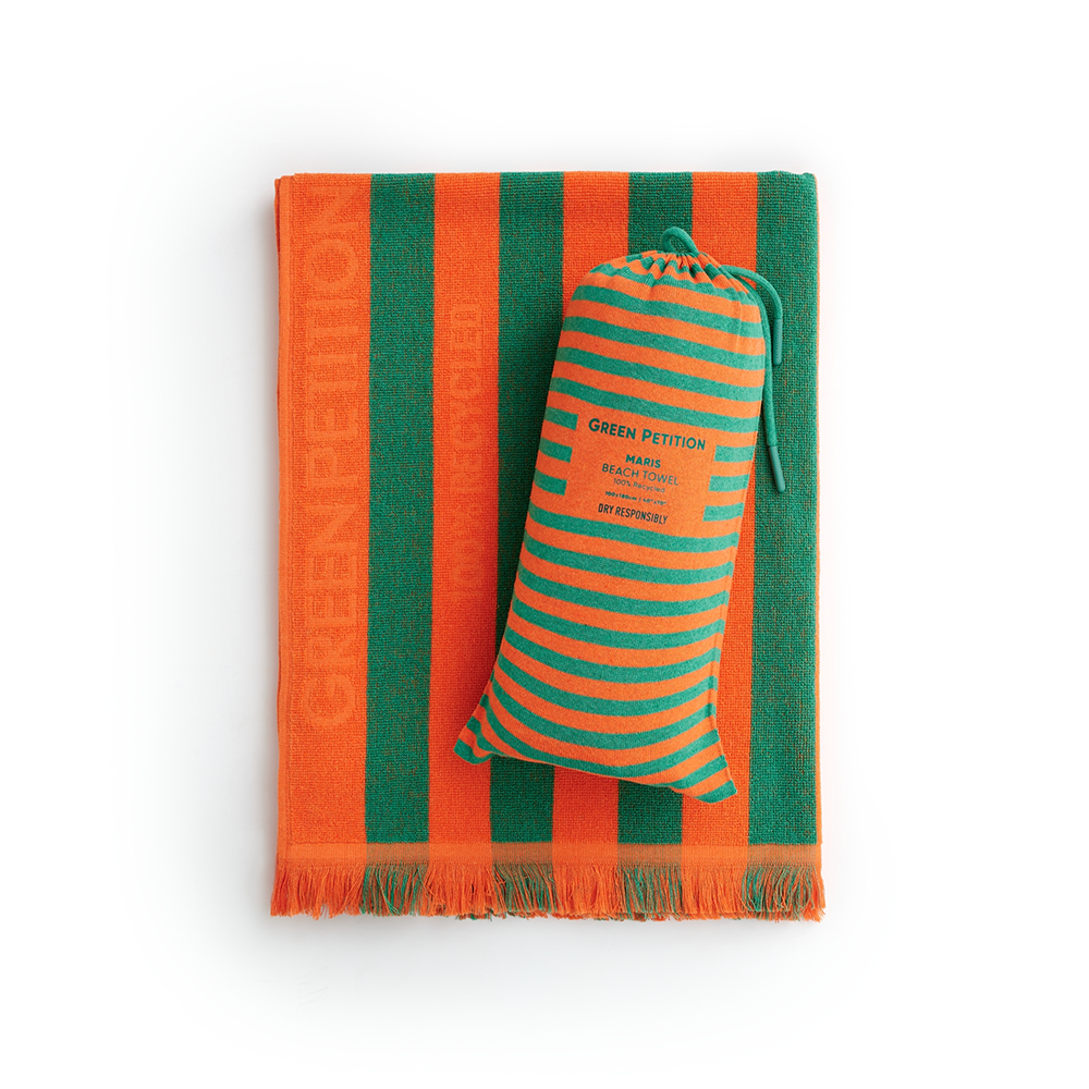 Maris Jade Beach Towel from Green Petition