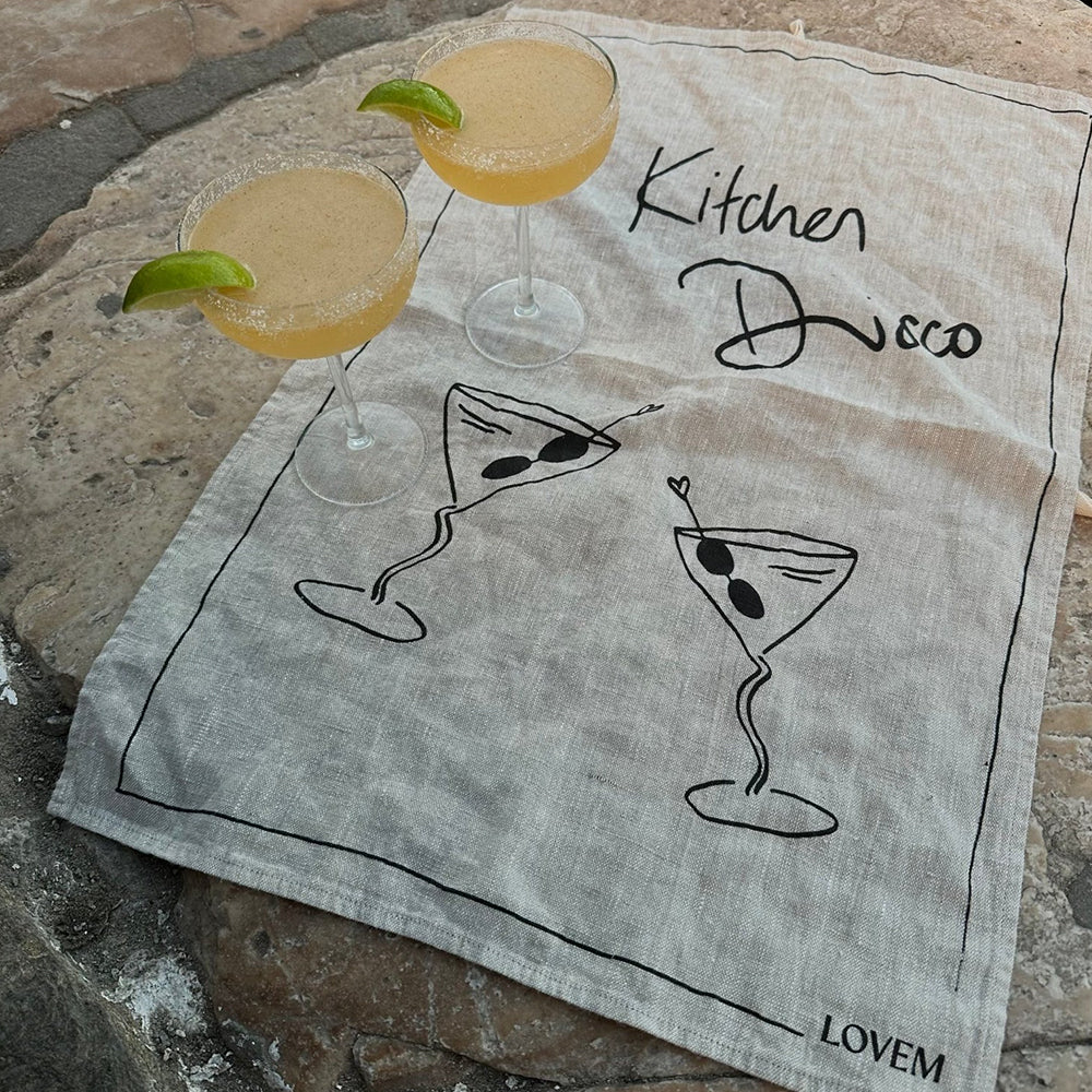 Geschirrtuch LOVEM - KITCHEN DISCO