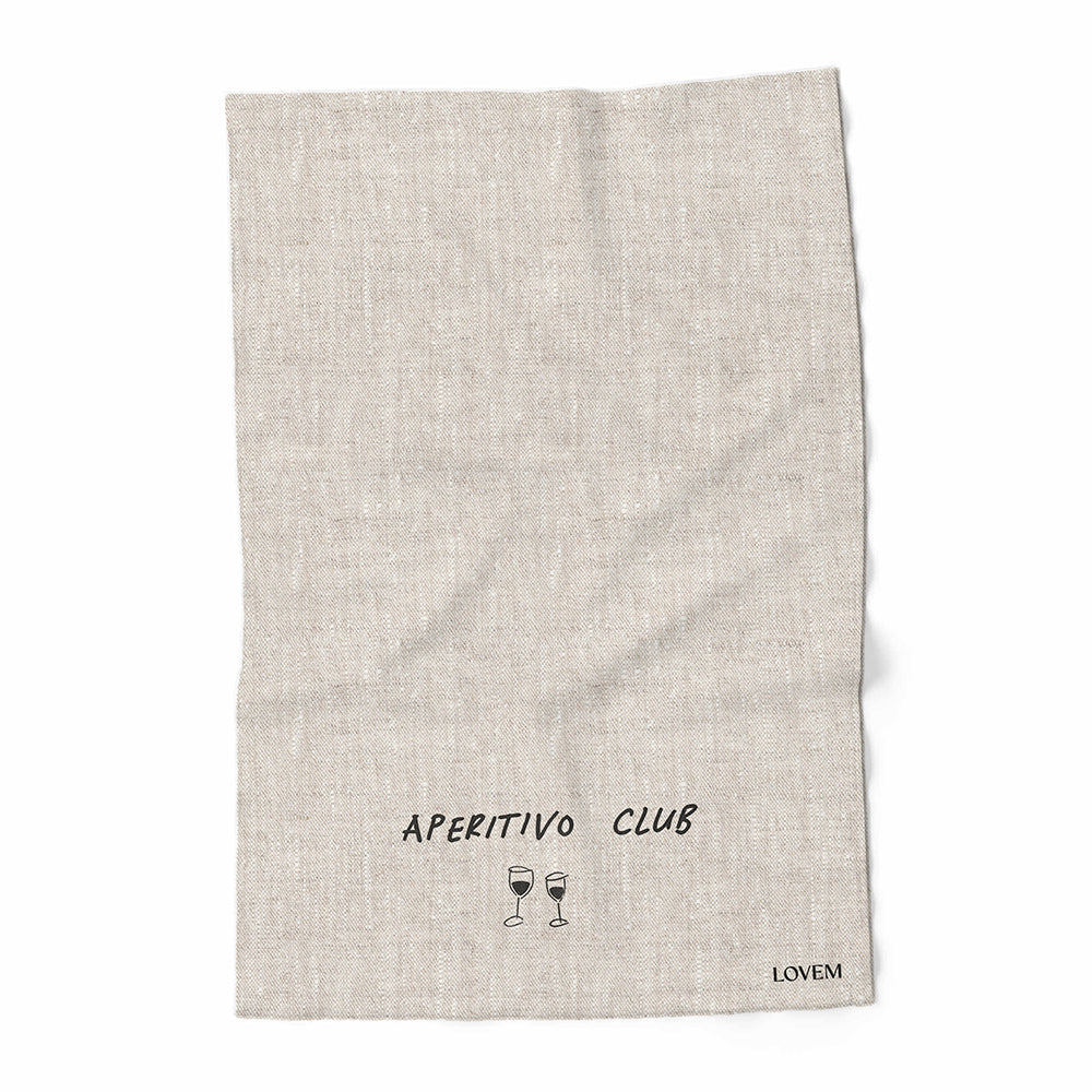 Geschirrtuch LOVEM - APERITIVO CLUB