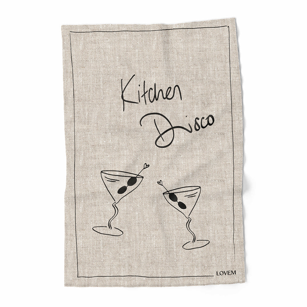 Geschirrtuch LOVEM - KITCHEN DISCO