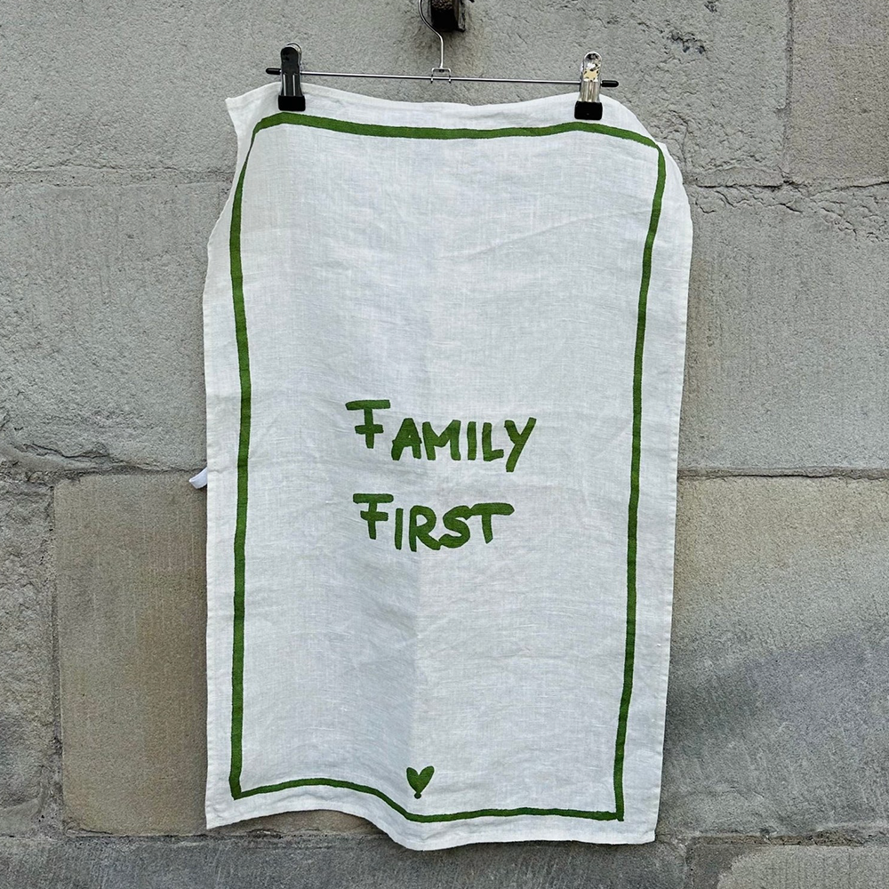 Geschirrtuch LOVEM - FAMILY FIRST