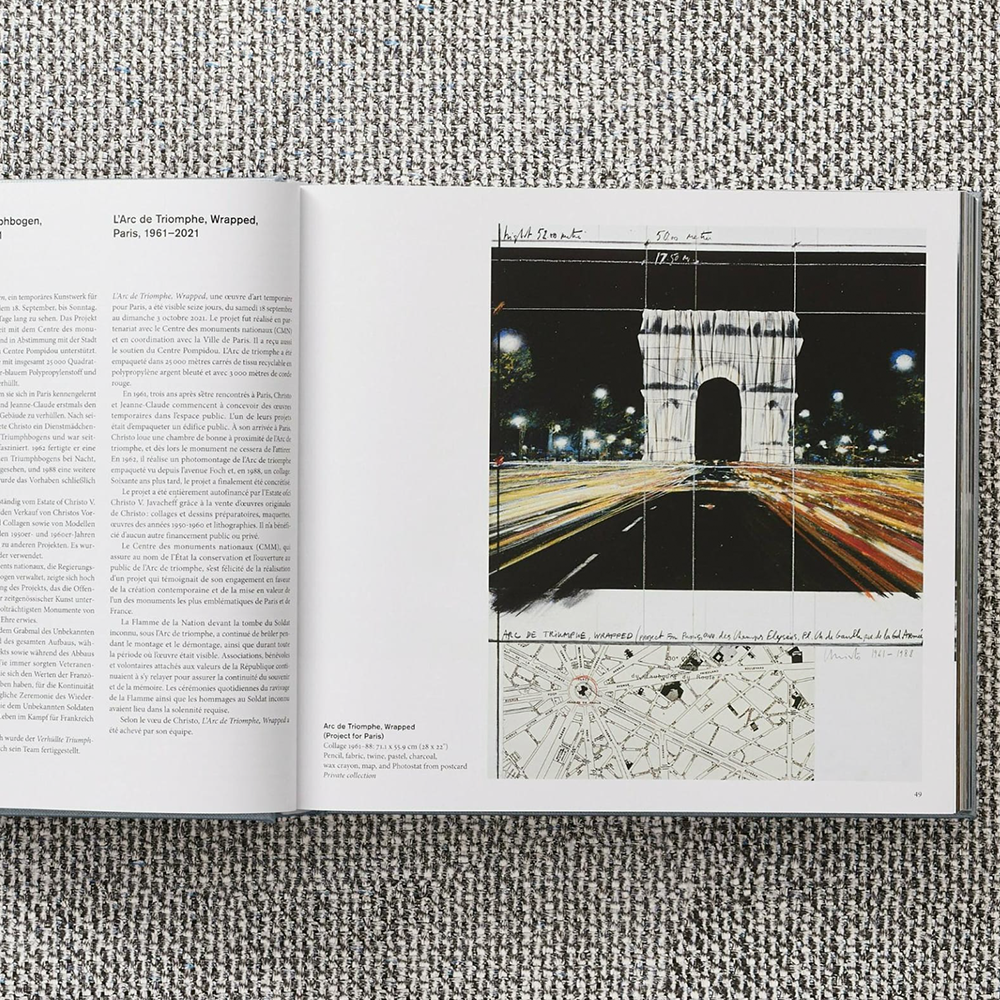 Book Christo and Jeanne-Claude. L'Arc de Triomphe, Wrapped, Paris - LIMITED EDITION