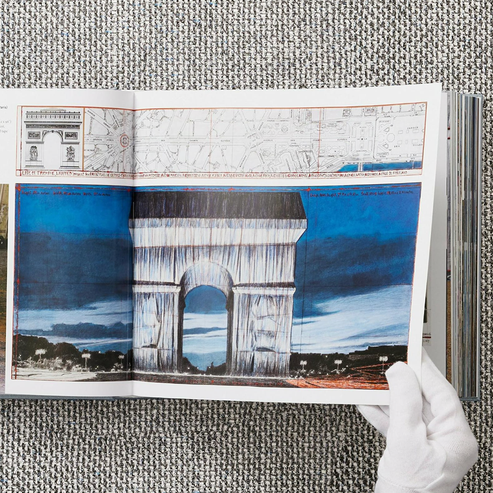 Book Christo and Jeanne-Claude. L'Arc de Triomphe, Wrapped, Paris - LIMITED EDITION
