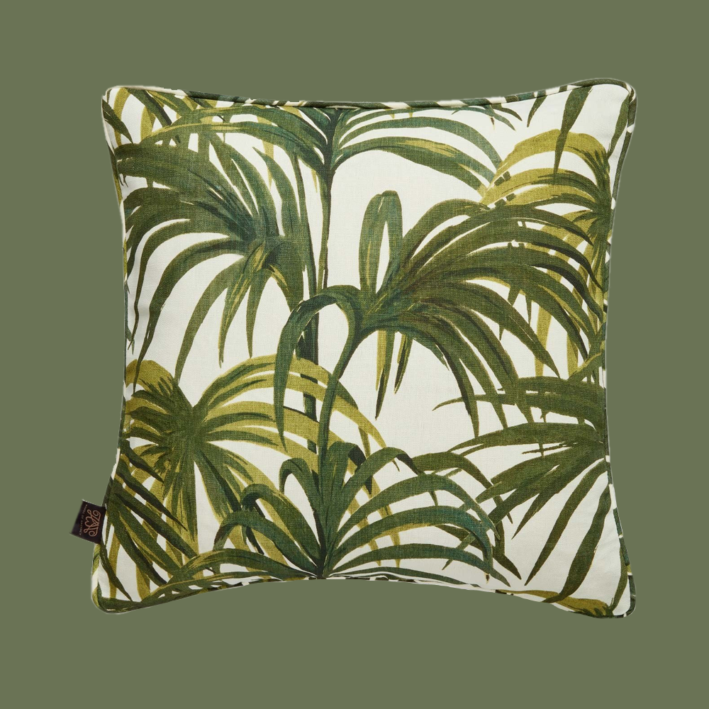 PALMERAL - cotton linen cushion