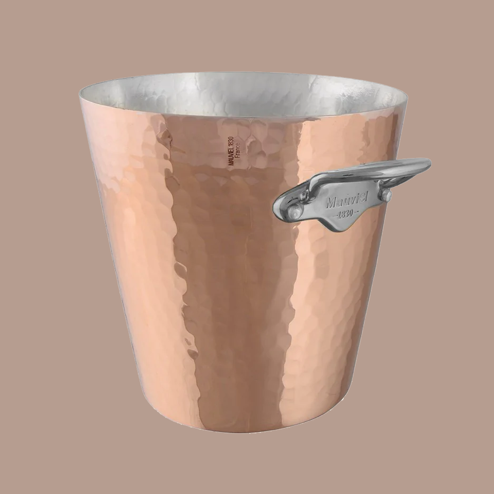 Champagnerkühler M30 - Kupfer / silber