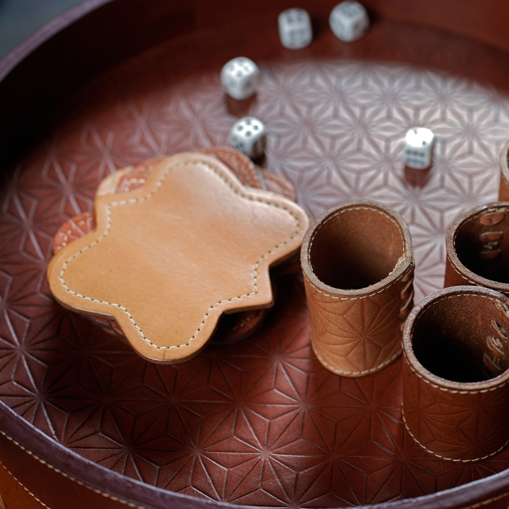 Coaster LIFESTYLE smooth leather - camel