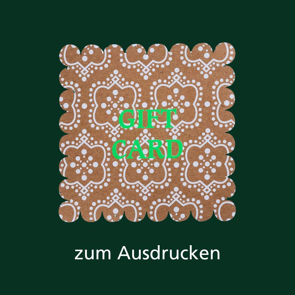 Geschenkgutschein zum Ausdrucken