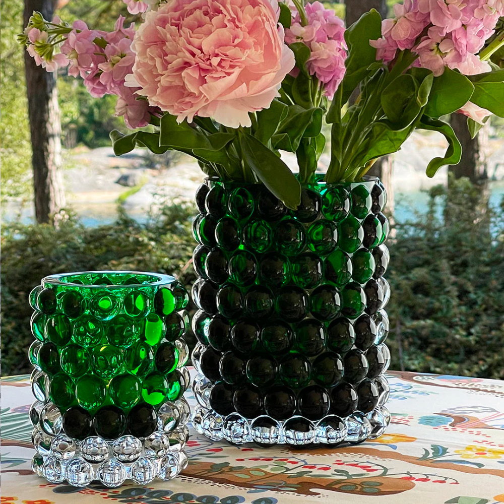 Windlicht HURRICANE BOULE - green