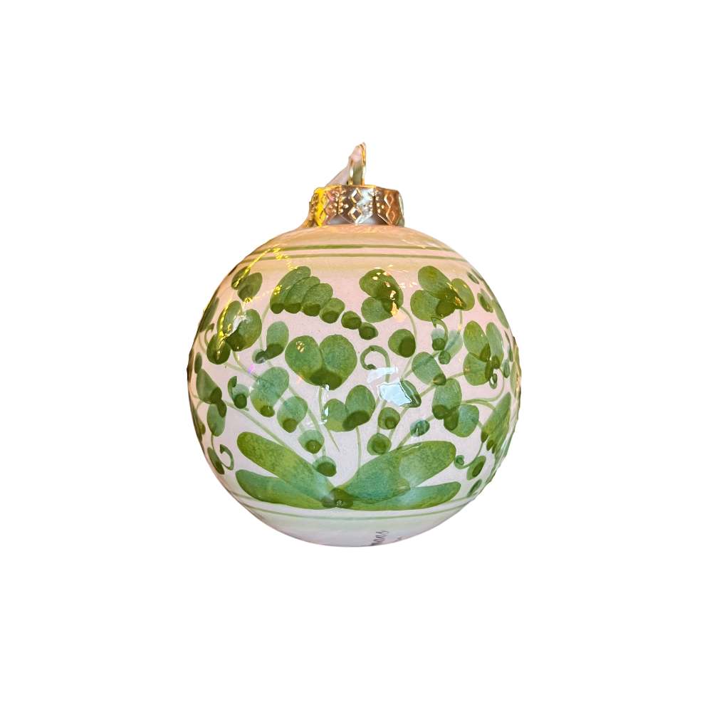 Weihnachtskugel grün - small