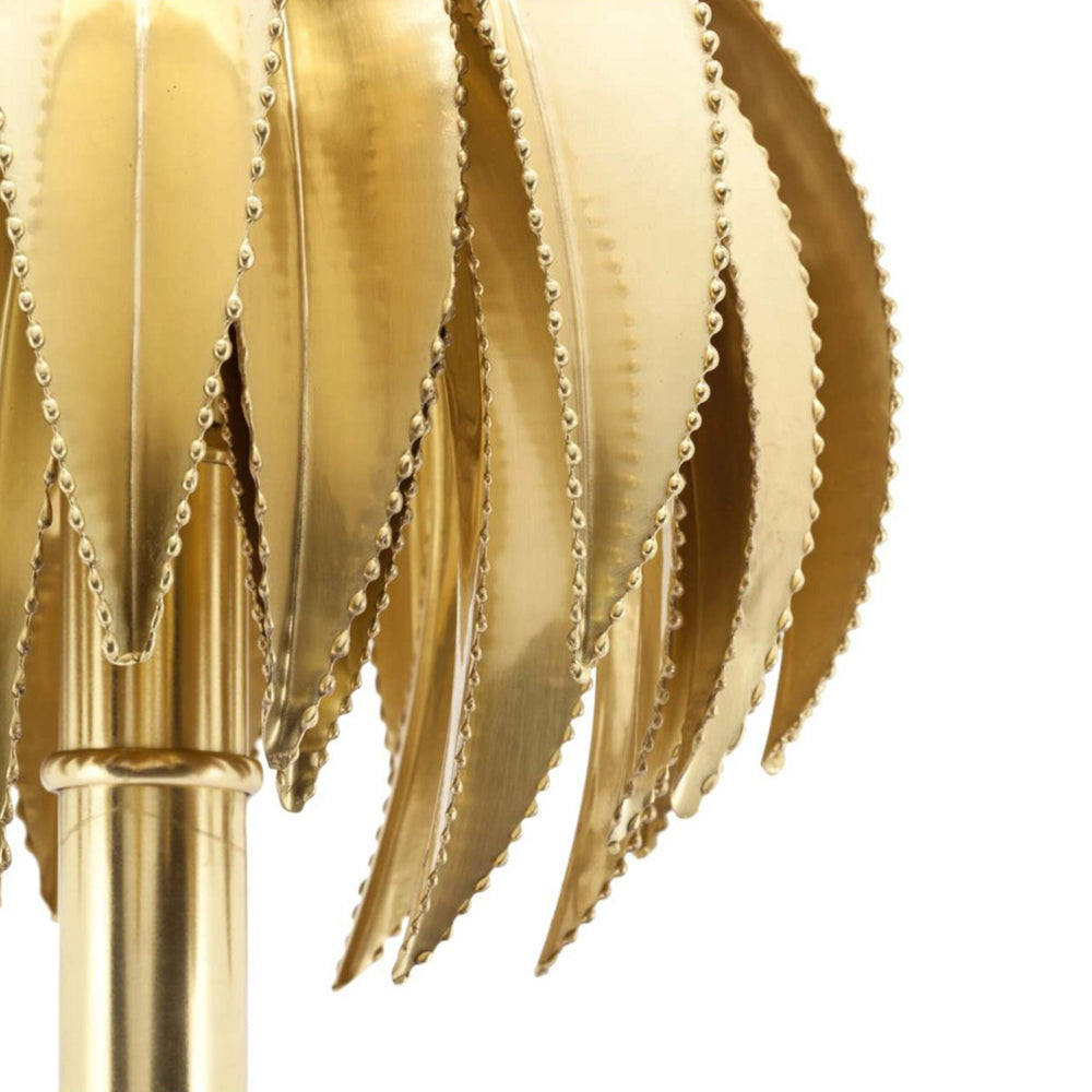 Tischleuchte PALMERY aus Messing - gold von Abhika