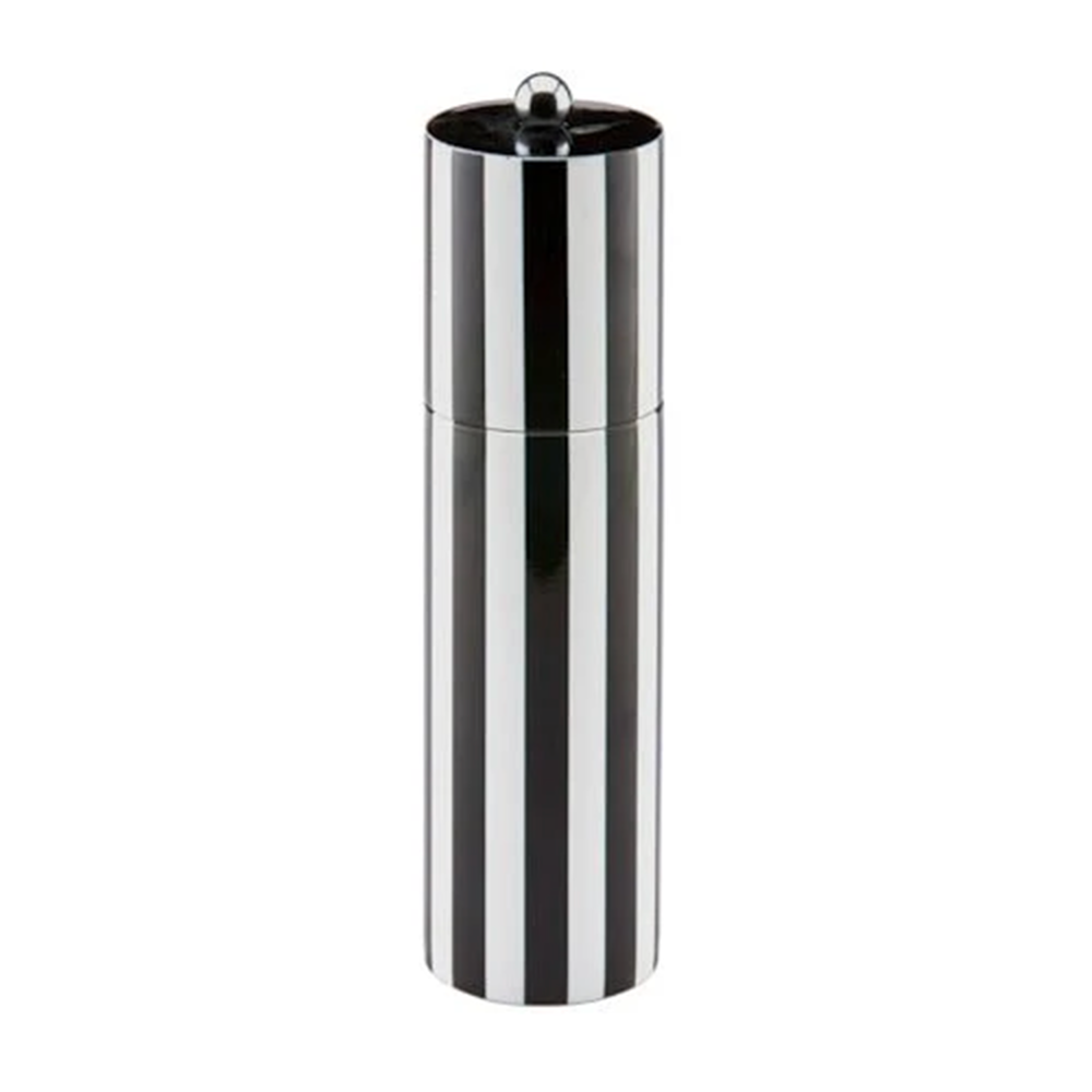 Salz- und Pfeffermühle STRIPED COLUMN im Farbton schwarz/weiss von Addison Ross