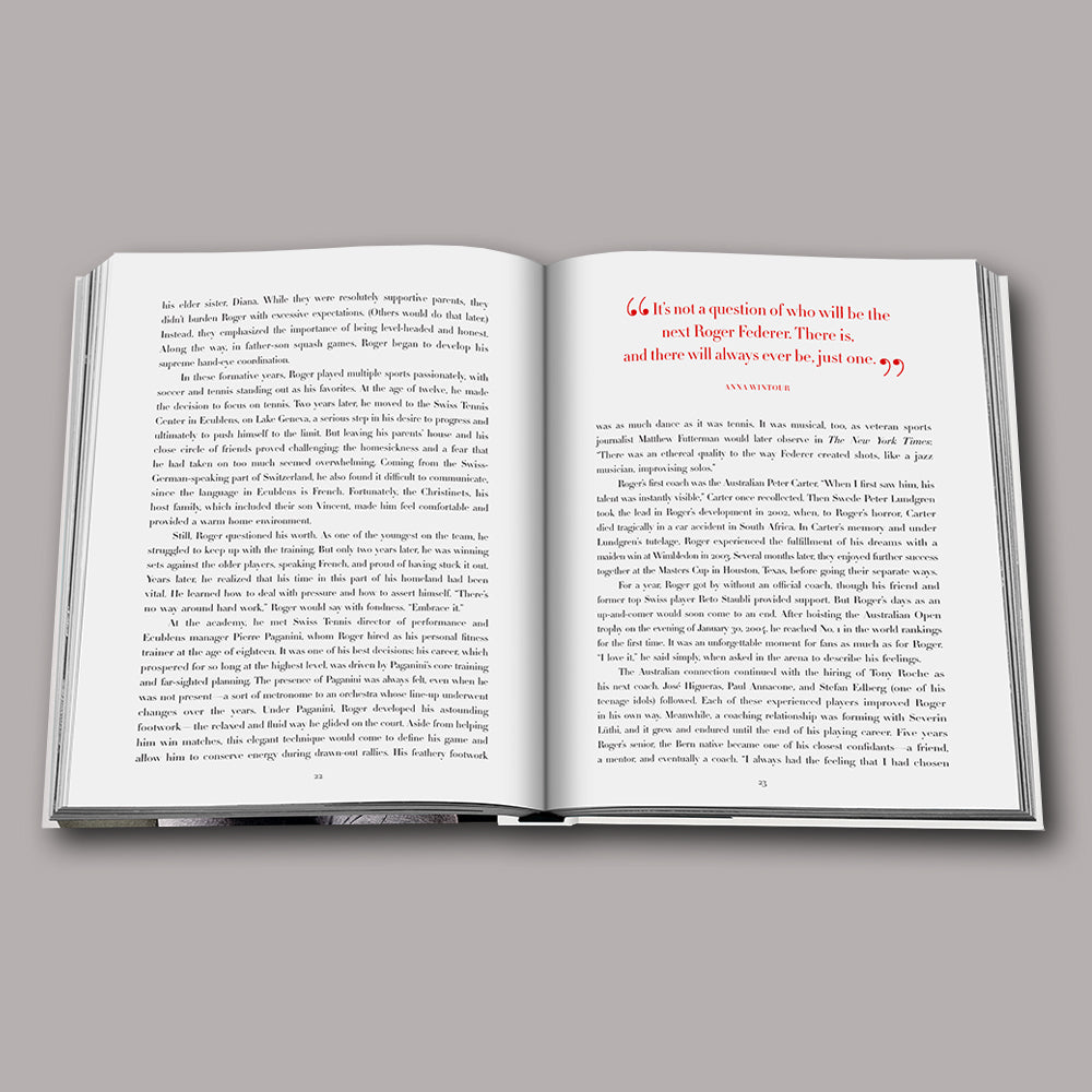 Roger Federer Buch Classic von Assouline
