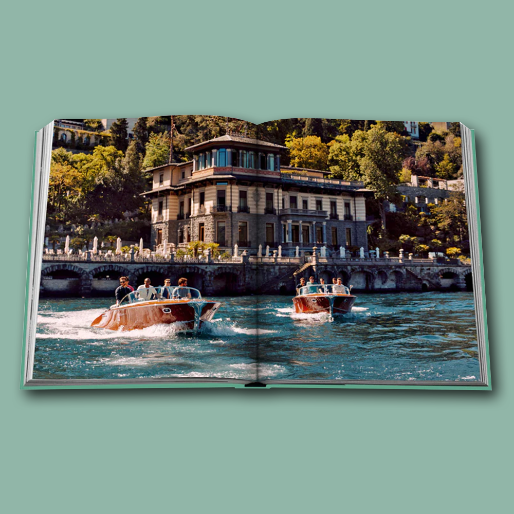 Buch Lake Como von Assouline, Inhalt 